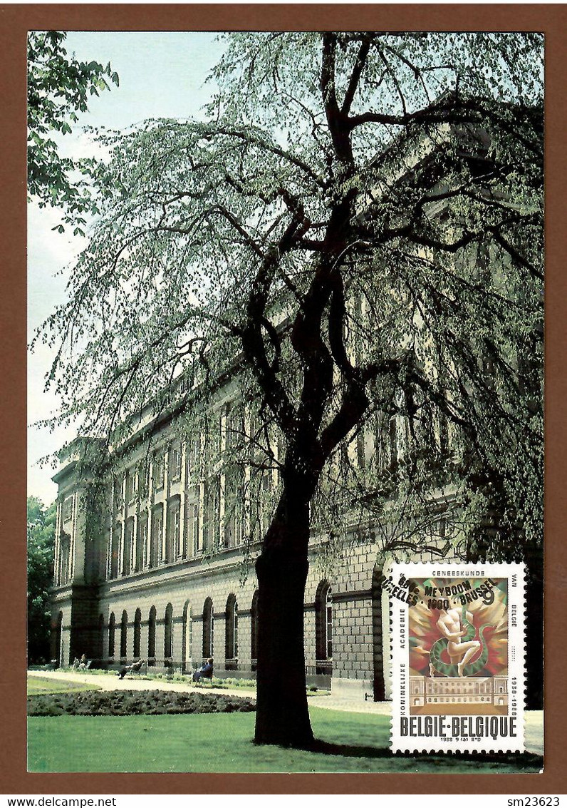 Belgien / Belgique  1988  Mi.Nr. 2348 , 50 Jahre Königliche Medizinische Akademie - Maximum Card -17-09-1988 - 1981-1990