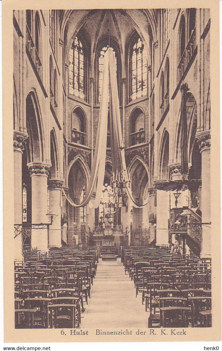 Hulst Binnenzicht Der R.-K. Kerk KH190 - Hulst