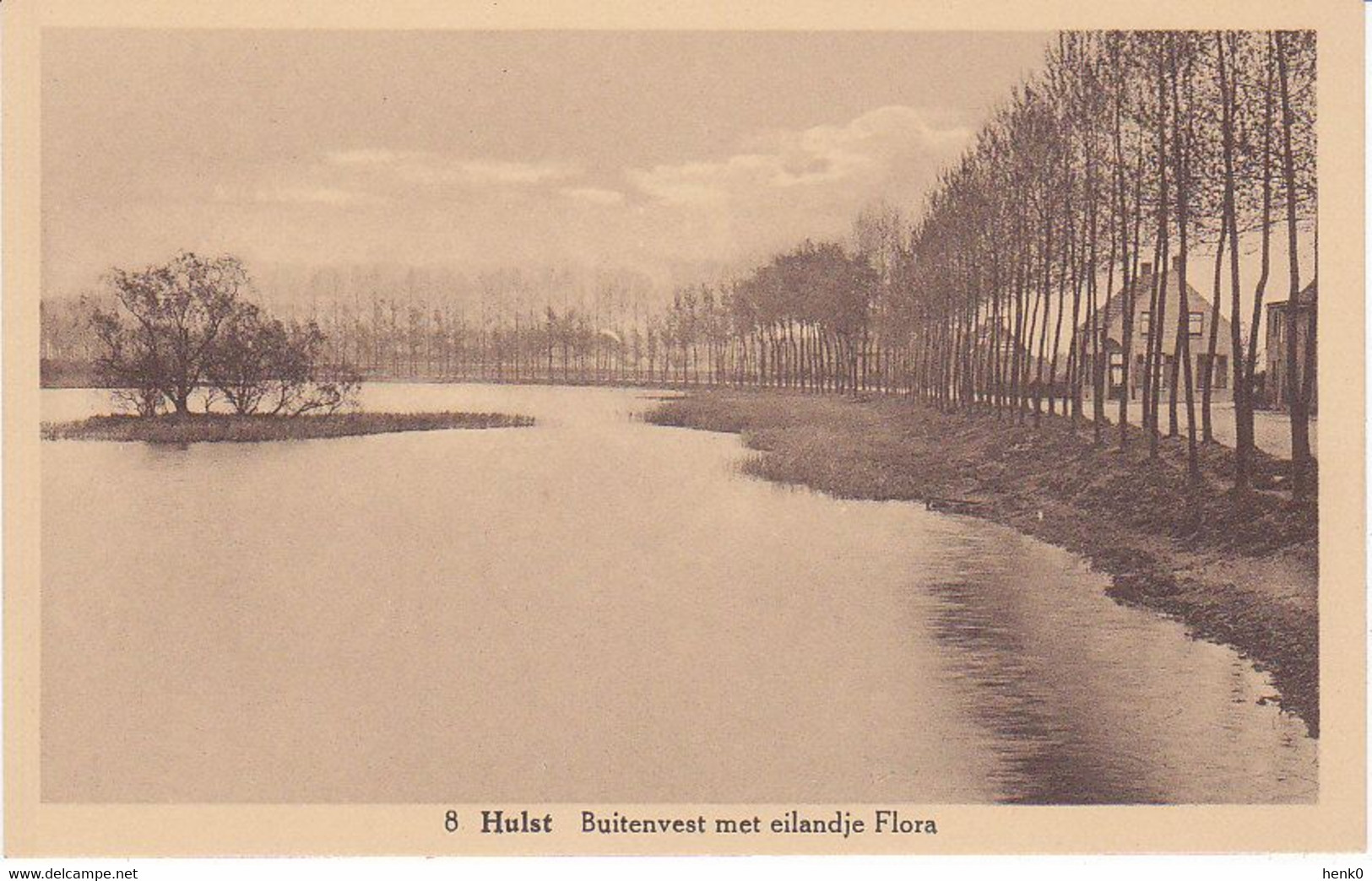 Hulst Buitenvest Met Eilandje Flora KH184 - Hulst