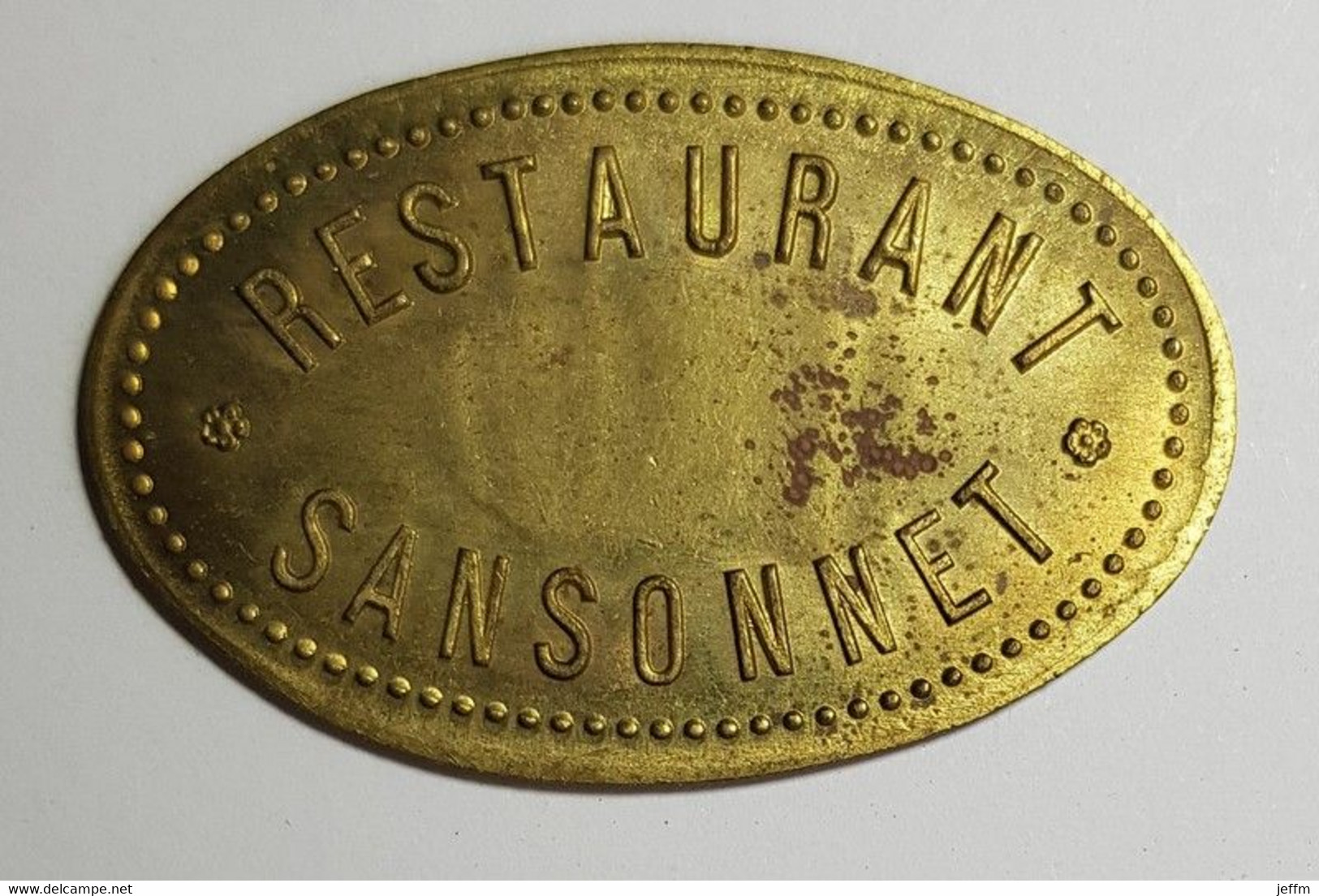 Restaurant Sansonnet (Paris) - 10 Centimes - Notgeld