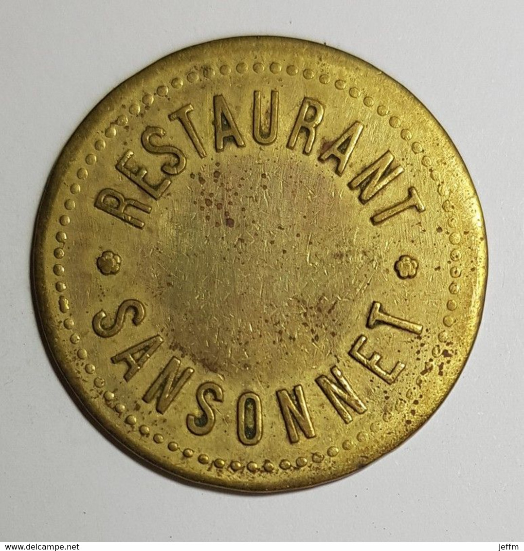 Restaurant Sansonnet (Paris) - 1 Franc - Monedas / De Necesidad