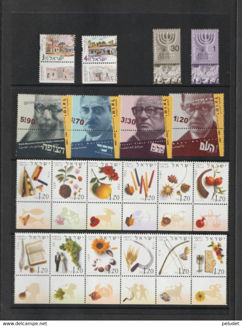 Israel Year Collection 2002 ** - Années Complètes