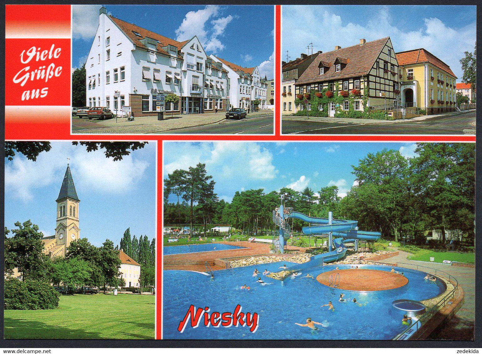 E5583 - TOP Niesky - Bild Und Heimat Reichenbach Qualitätskarte - Niesky