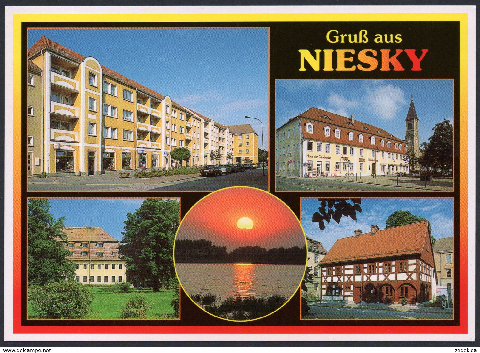 E5584 - TOP Niesky - Bild Und Heimat Reichenbach Qualitätskarte - Niesky