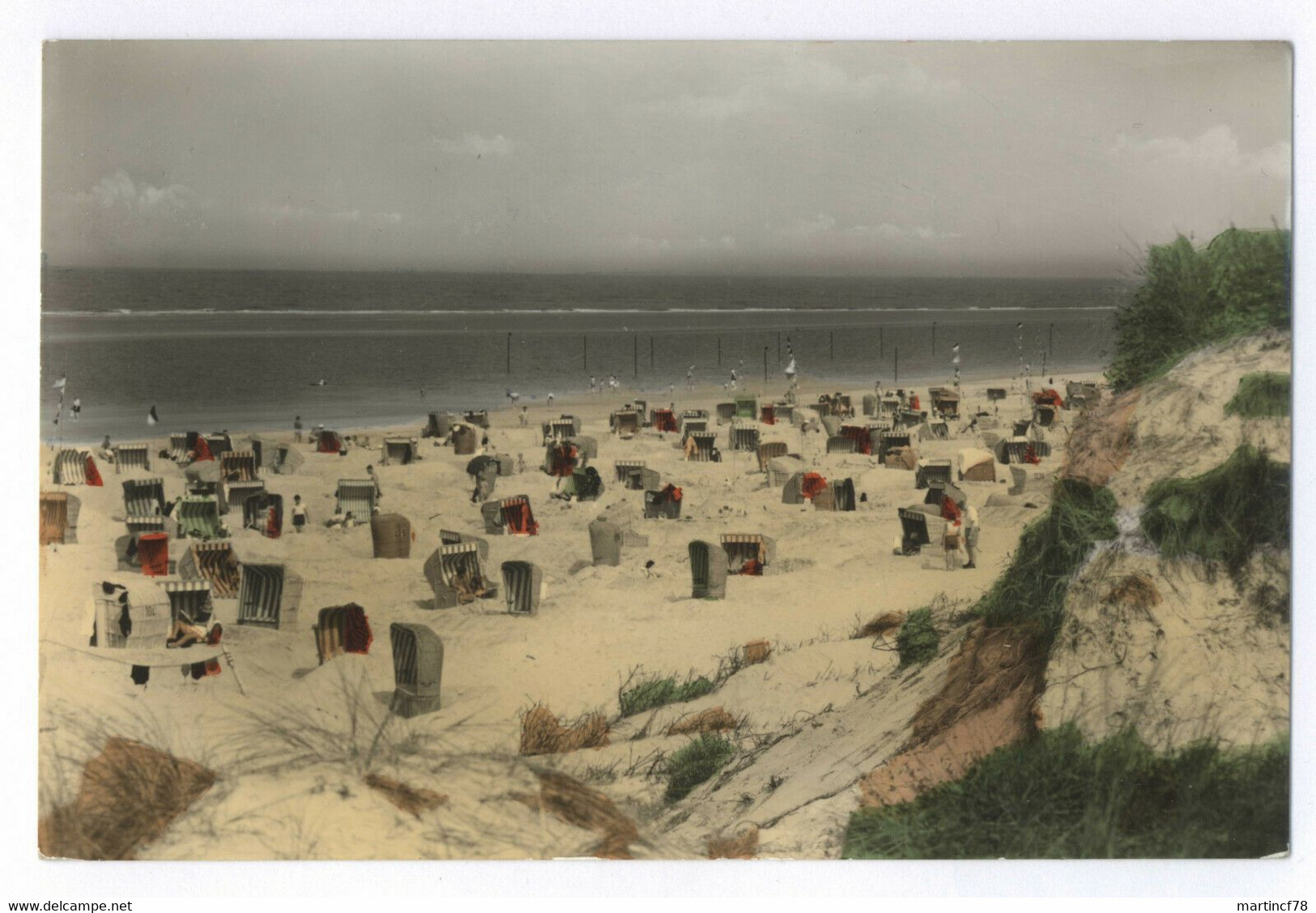 Nordseebad Langeoog Gel. 1956 Postkarte Ansichtskarte - Langeoog