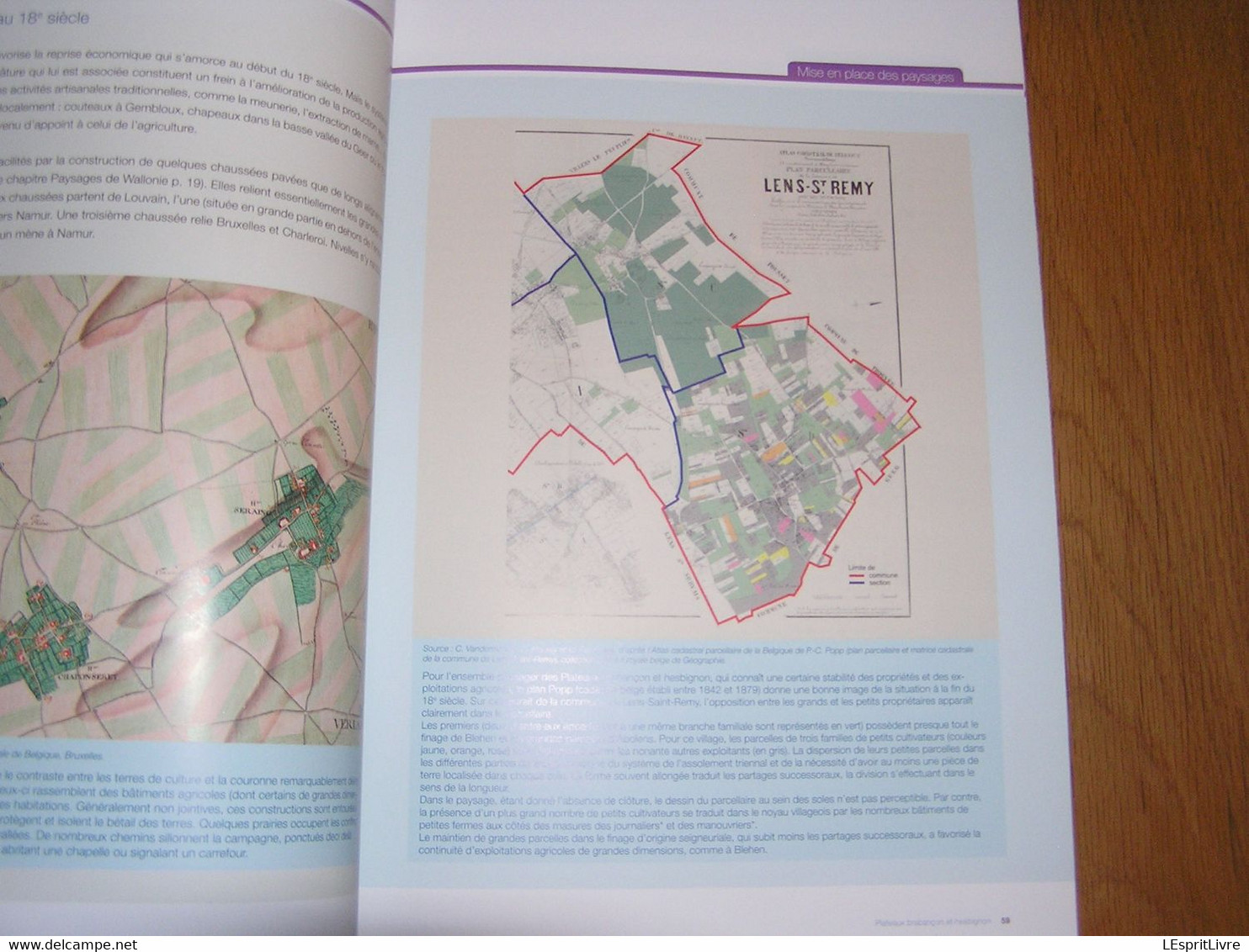 ATLAS DES PAYSAGES DE WALLONIE 2 Les Plateaux Brabançon et Hesbignon Régionalisme Brabant Wallon Namurois Perwez Hesbaye