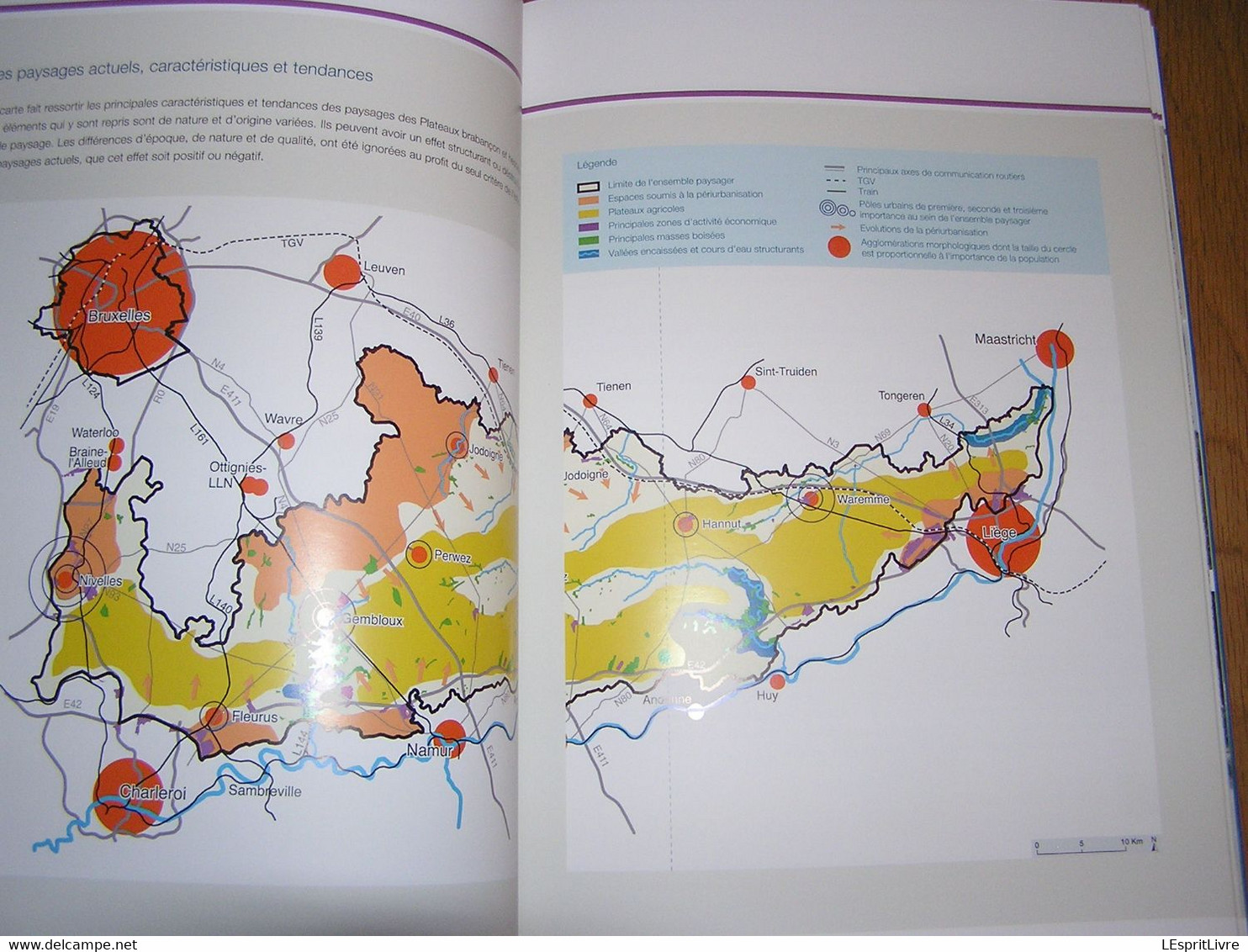 ATLAS DES PAYSAGES DE WALLONIE 2 Les Plateaux Brabançon et Hesbignon Régionalisme Brabant Wallon Namurois Perwez Hesbaye