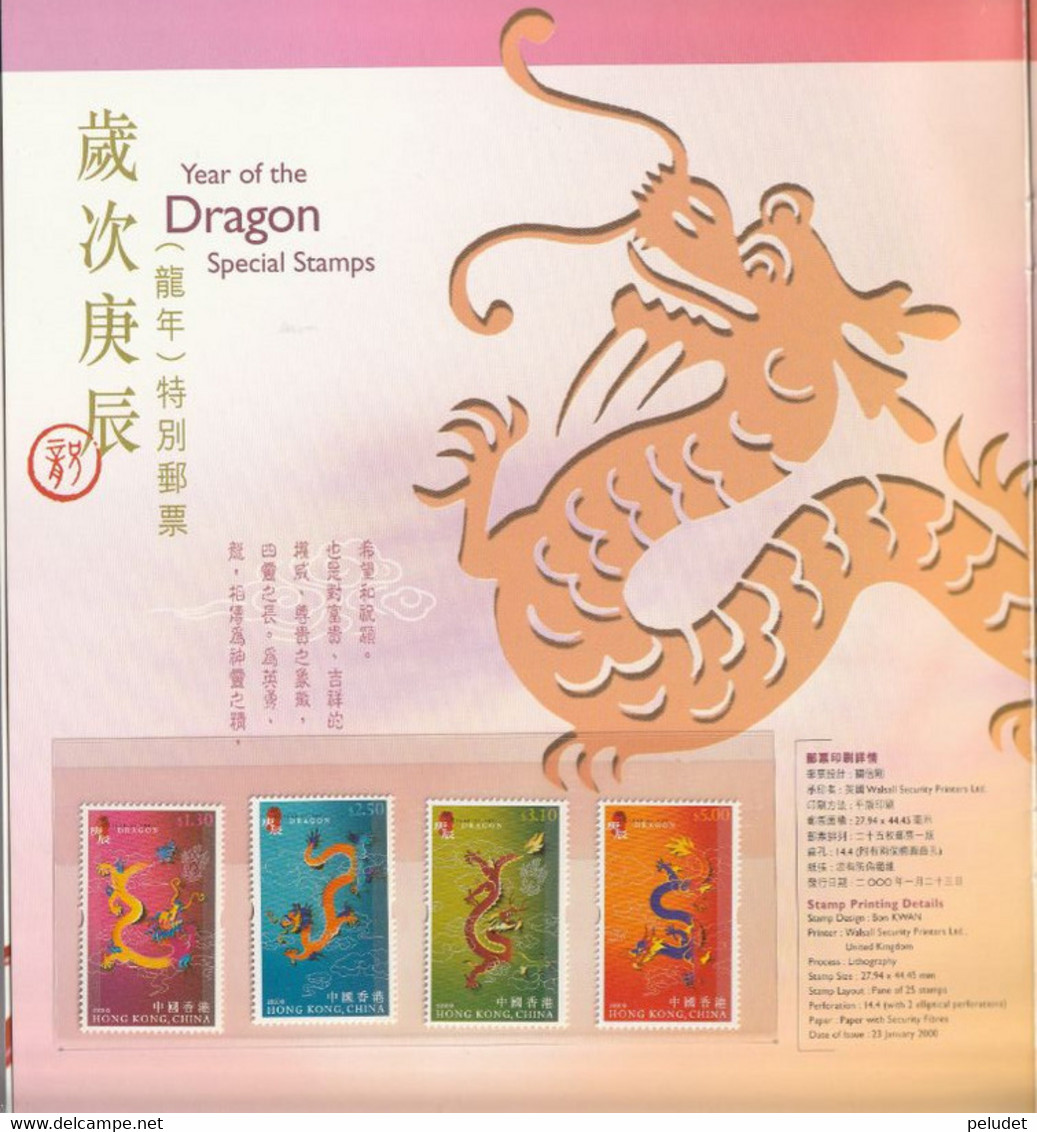 Hong Kong - 2000 Annual Stamp Pack - Años Completos