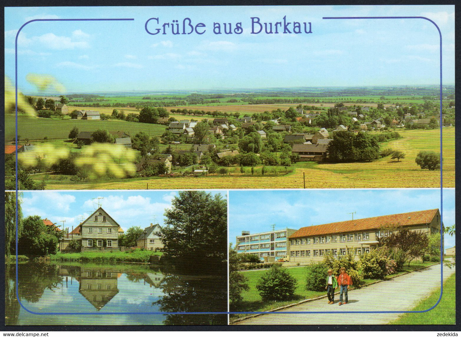 E5635 - TOP Burkau - Bild Und Heimat Reichenbach Qualitätskarte - Burkau