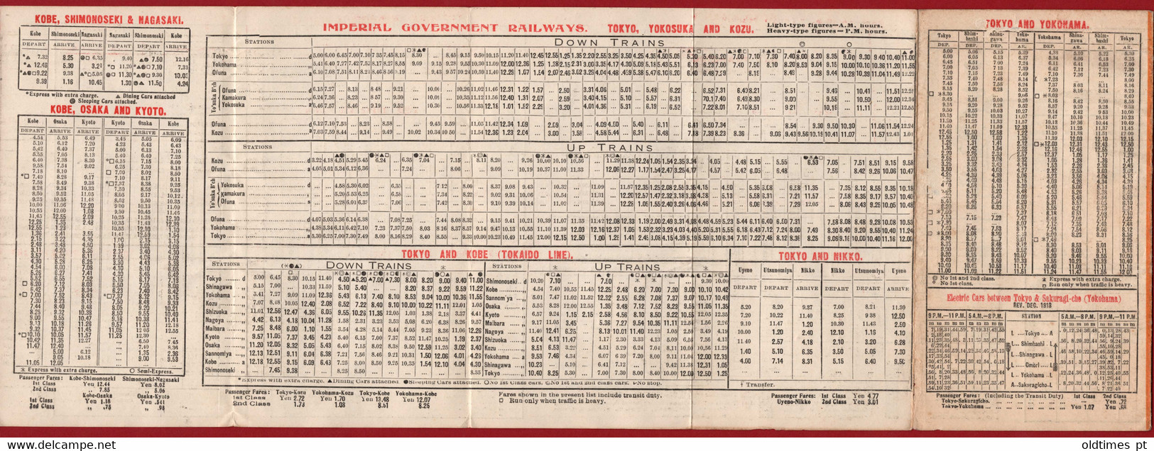 JAPAN - TOYO KISEN KAISHA ORIENTAL STEAMSHIP COMPANY - 1919 BROCHURE - Mondo