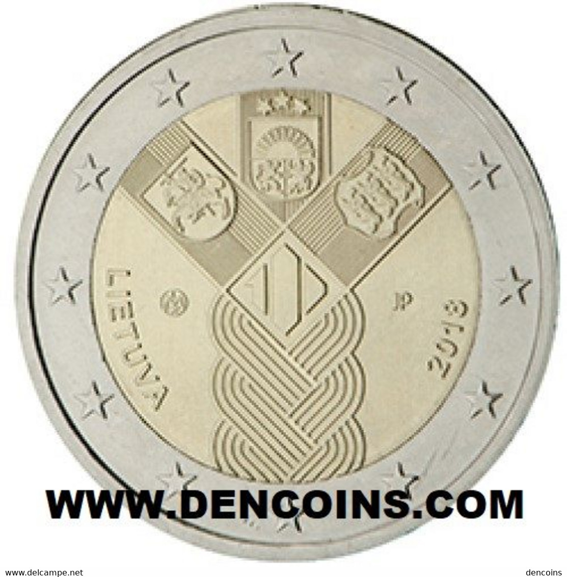 2 Euro LITUANIA 2018 ESTADOS BÁLTICOS  - LITHUANIA - NUEVA - SIN CIRCULAR - NEUF - NEW 2€ - Litauen