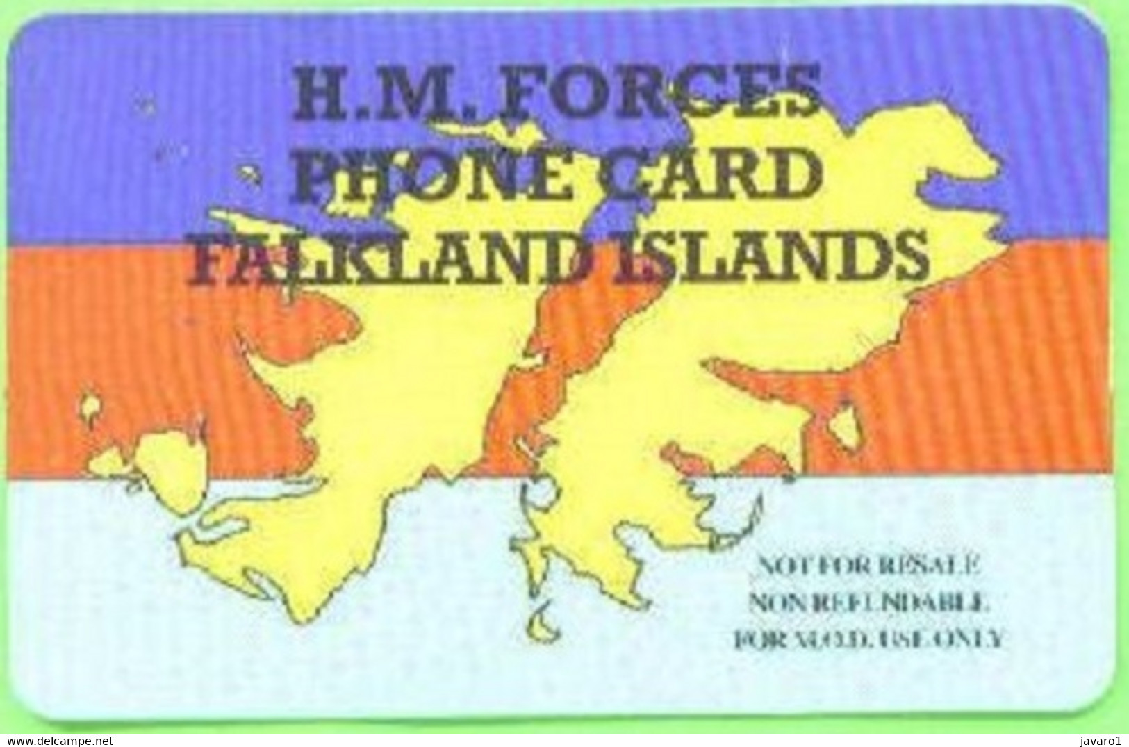 FALKLAND ISLANDS USED PHONECARD,,1.. 
