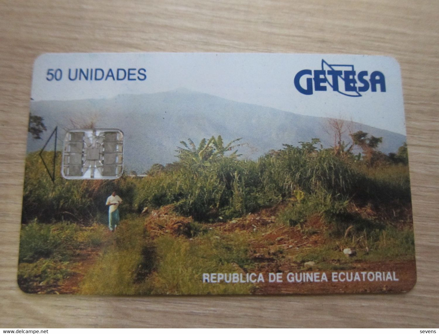 Chip Phonecard, Field, Used - Equatoriaal Guinea