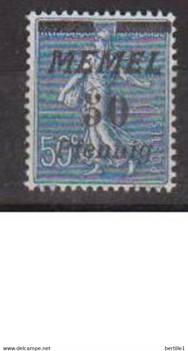 MEMEL         N°  YVERT   54  NEUF AVEC CHARNIERES   (Charn  2/42 ) - Unused Stamps