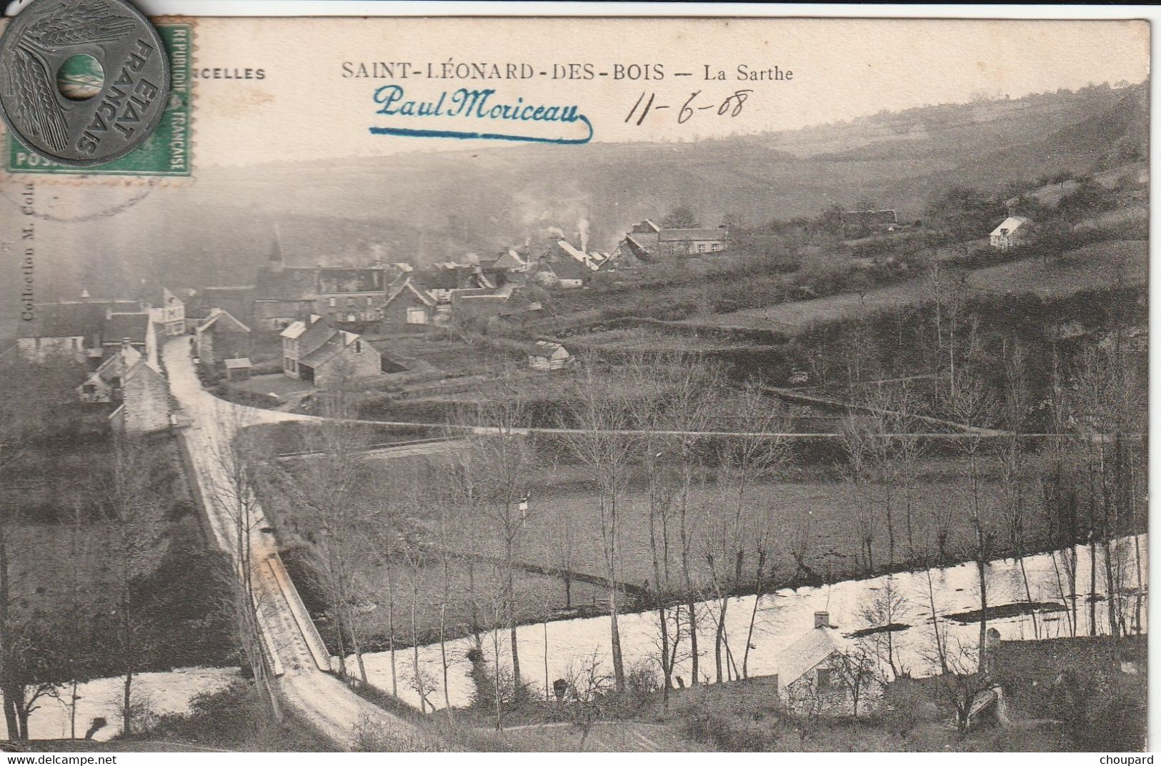 72 - Carte Postale Ancienne De Saint Léonad Des Bois   La Sarthe - Saint Leonard Des Bois