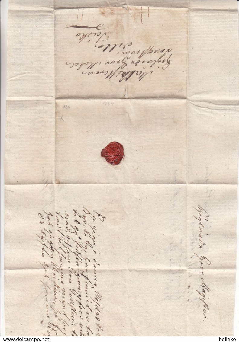 Finlande - Lettre De 1794 - Expédié Vers Teisko - - ...-1845 Préphilatélie