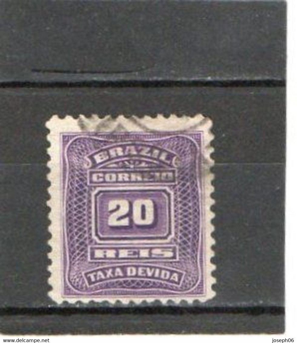 BRESIL    1906-10   Taxe  Y.T. N° 27  à  39  Incomplet  Oblitéré  28 - Postage Due