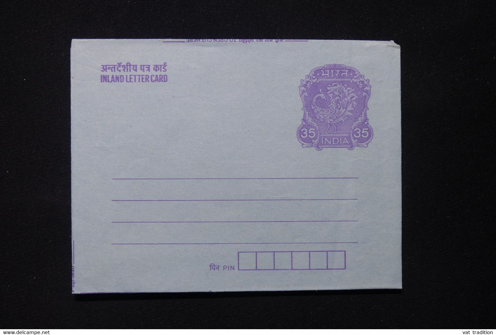 INDE - Entier Postal Non Circulé - L 82989 - Inland Letter Cards