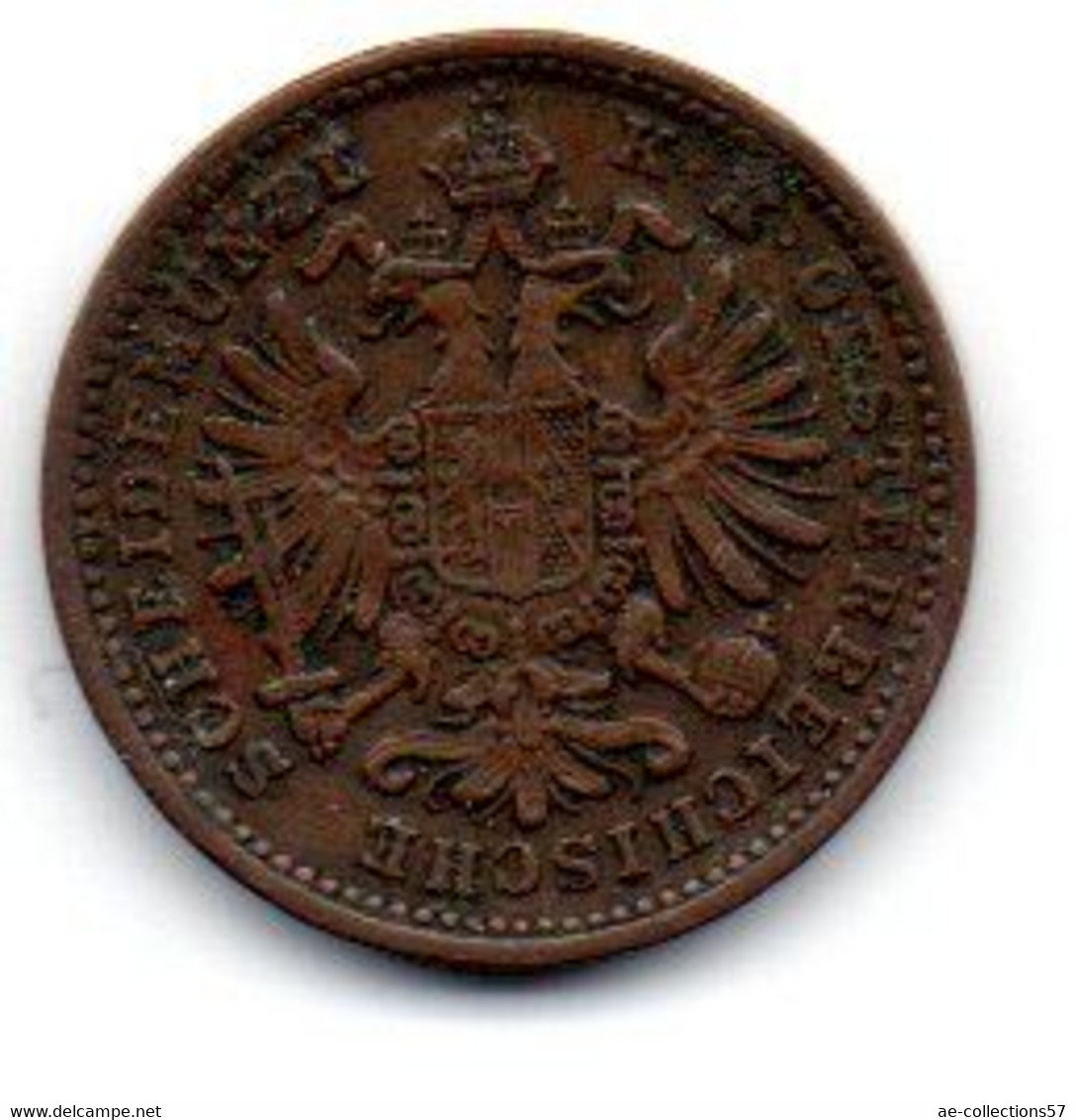 Autriche - Kreuzer 1885 - TTB - Autriche