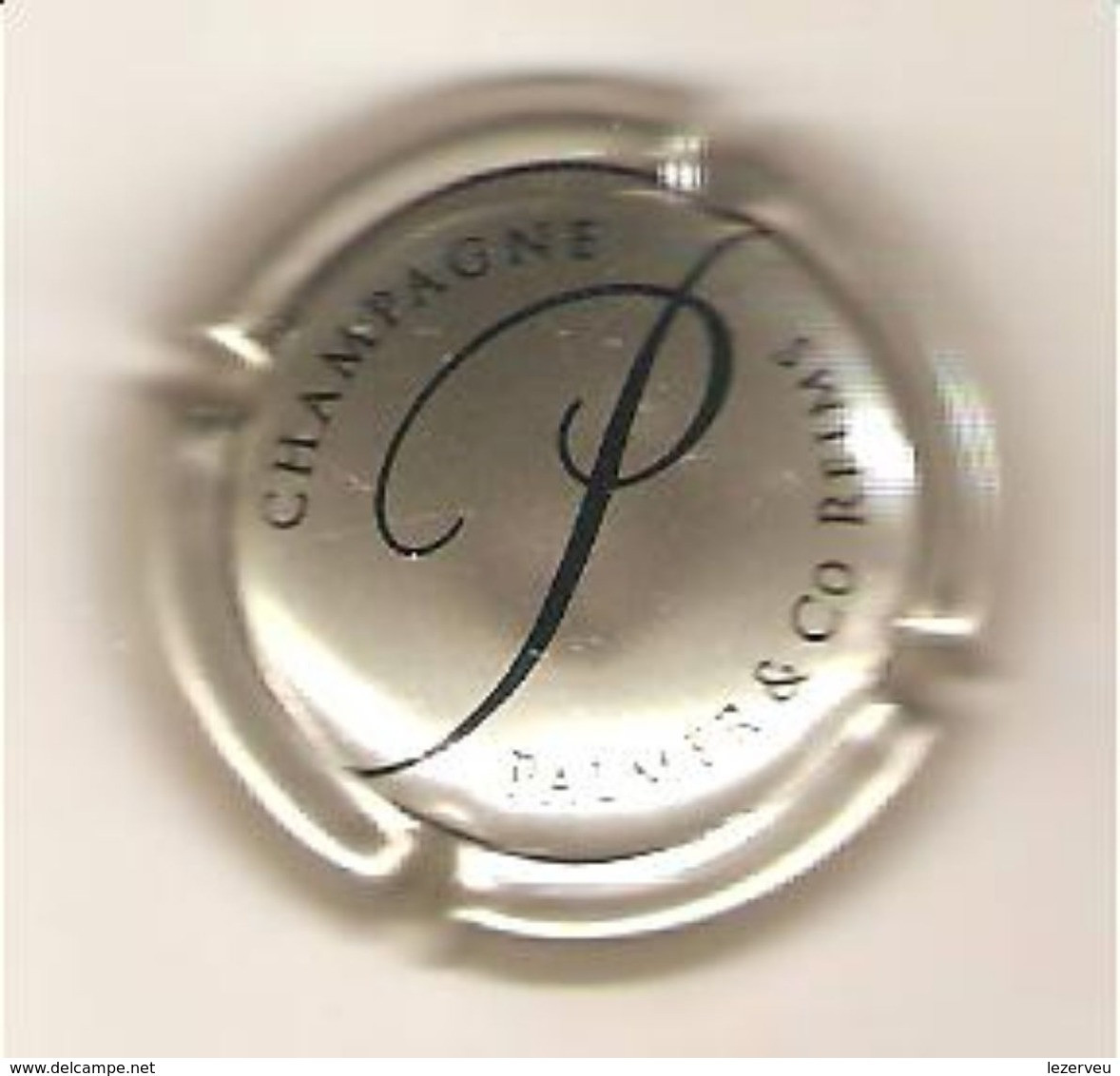 CAPSULE DE MUSELET CHAMPAGNE PALMER ET CO  REIMS ( Noir Sur Argenté) - Palmer