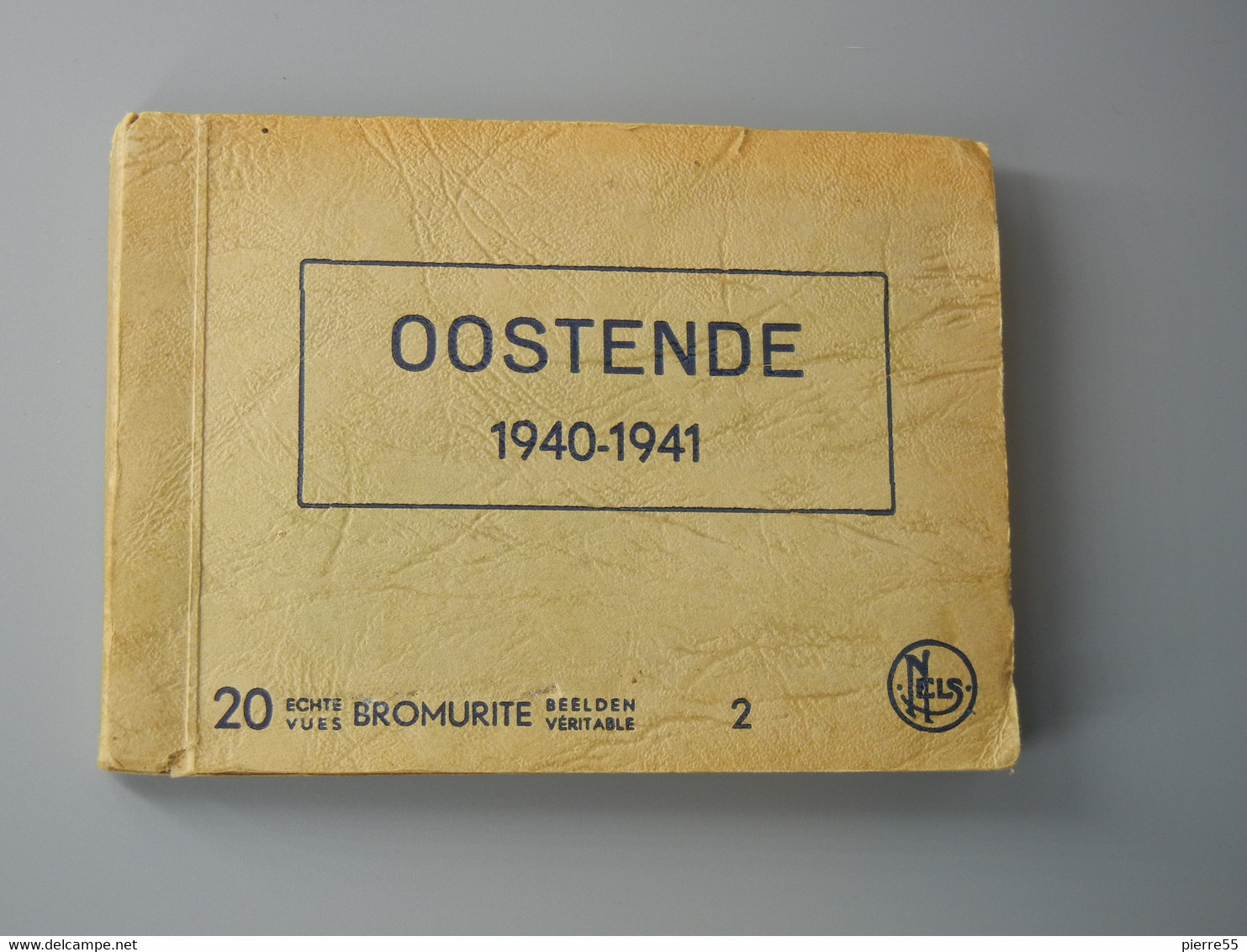 OOSTENDE 1940-41 SER 2 - CARNET 20 ECHTE BROMURITE BOMBARDEMENTS - ED NELS & J DE MEESTER OOSTENDE - TTBE - Guerra 1939-45