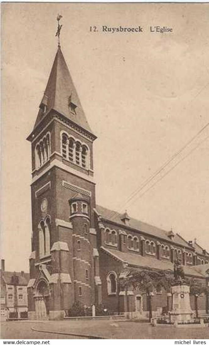 Ruisbroek - Ruysbroeck - L'Eglise - Circulé - TBE - St-Pieters-Leeuw - Sint-Pieters-Leeuw