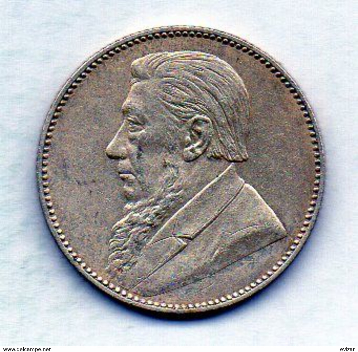 SOUTH AFRICA, 1 Shilling, Silver, Year 1897, KM #5 - Südafrika