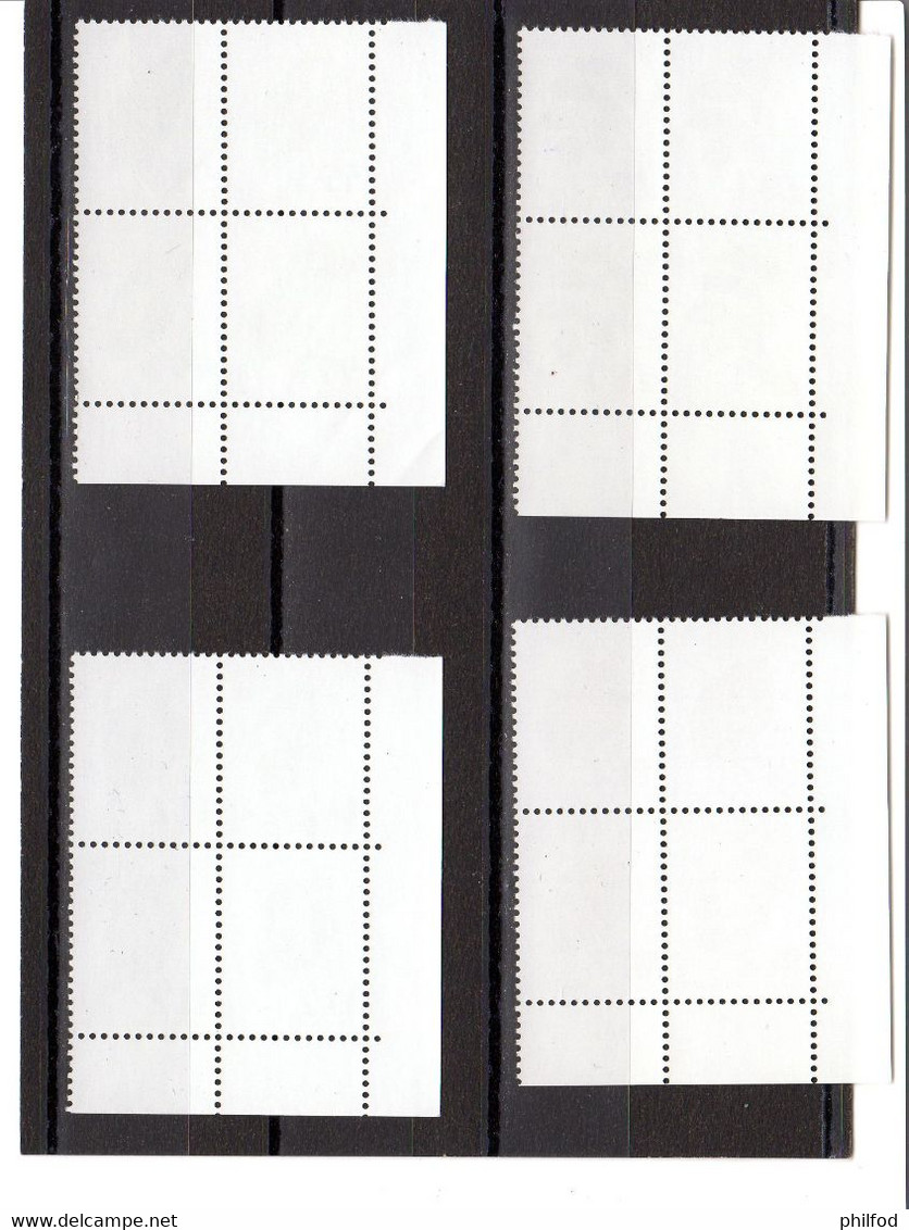 1996 - 4  Blocs De 4 Timbres  : N ° 236 à 239 - 1989-2008