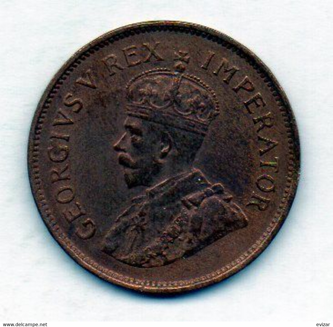 SOUTH AFRICA, 1/2 Penny, Bronze, Year 1935, KM #13.3 - Südafrika