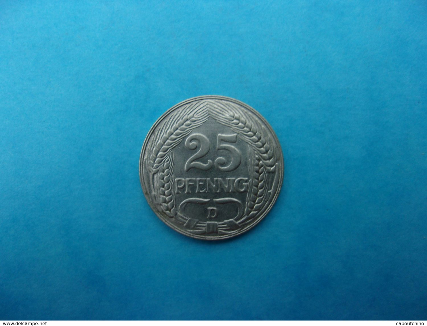 ALLEMAGNE 25 PFENNIG 1909 D - 25 Pfennig