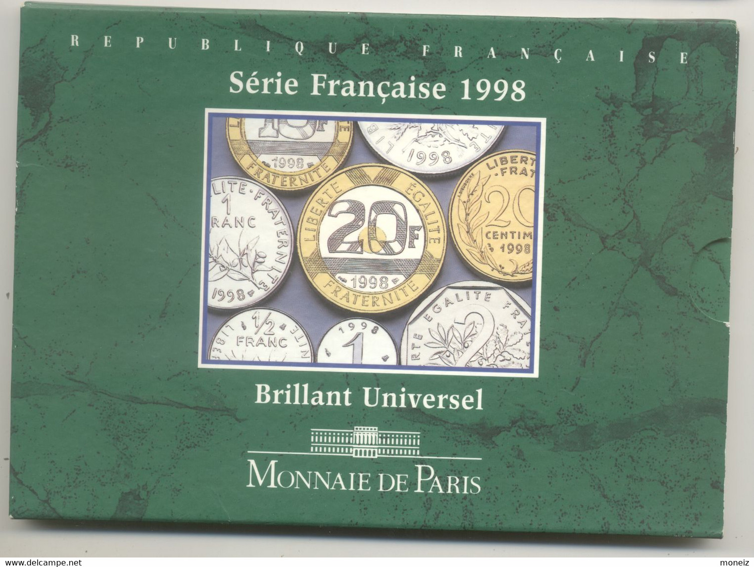 COFFRET 1998 MONNAIE BU FDC NEUF - BU, BE & Muntencassettes