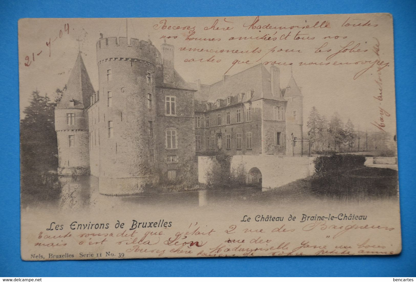 Braine-le-Château 1904 : Le Château - Braine-le-Château