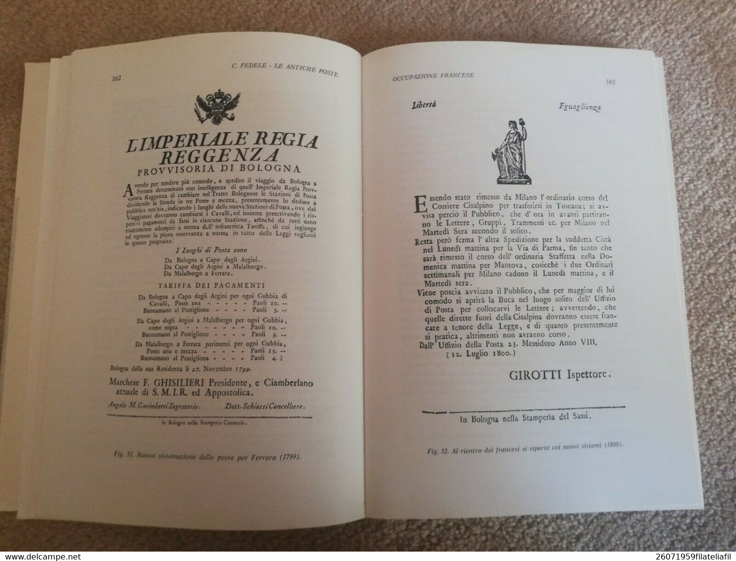 BOLOGNA E LE SUE POSTE DI CLEMENTE FEDELE E FRANCESCO MAINOLDI - Filatelia E Historia De Correos