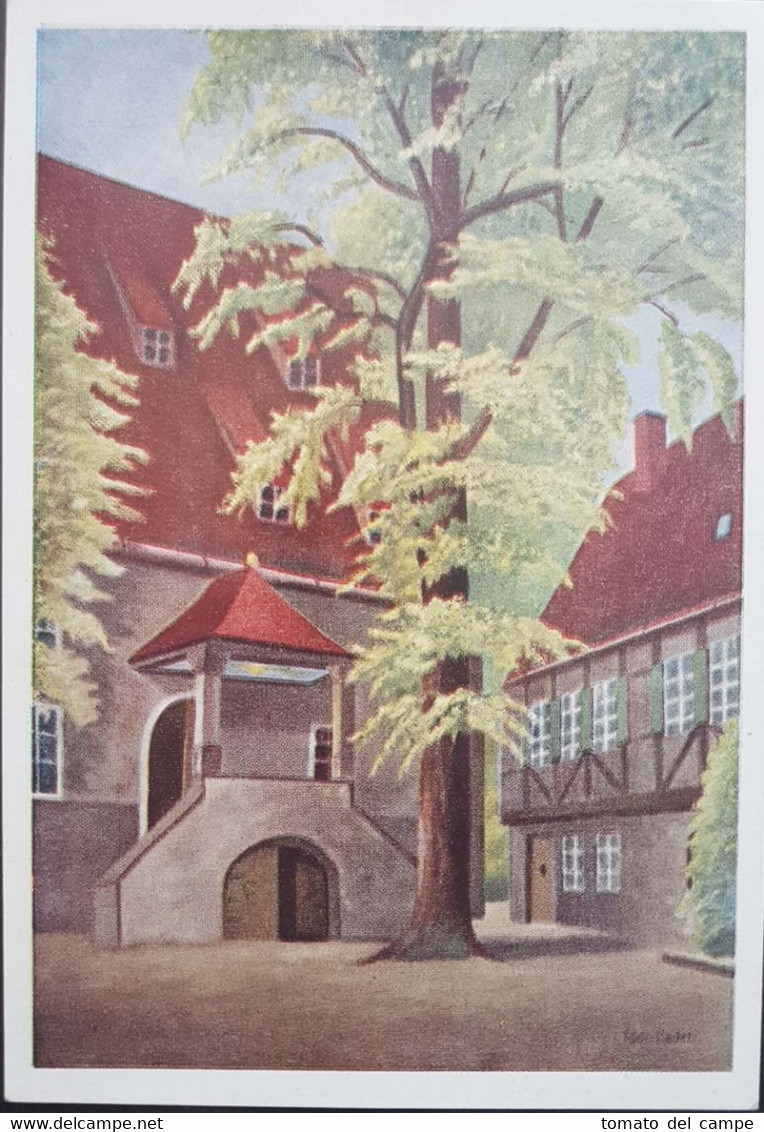 AK Michelstadt Künstlerkarte Kellerei "Altes Brauhaus" Ca 1930 - Michelstadt