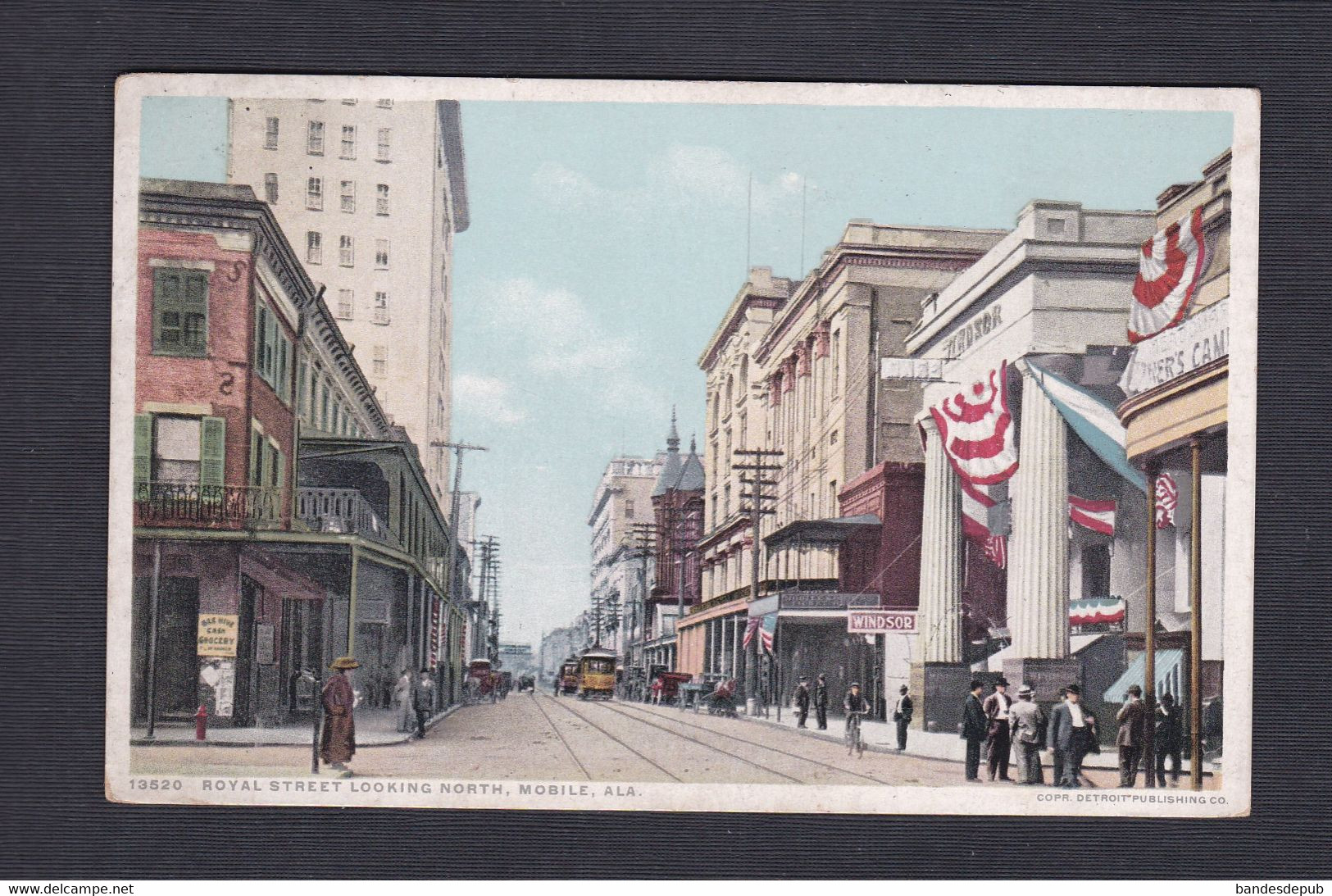 USA Alabama Mobile Royal Street Looking North  (44745) - Mobile