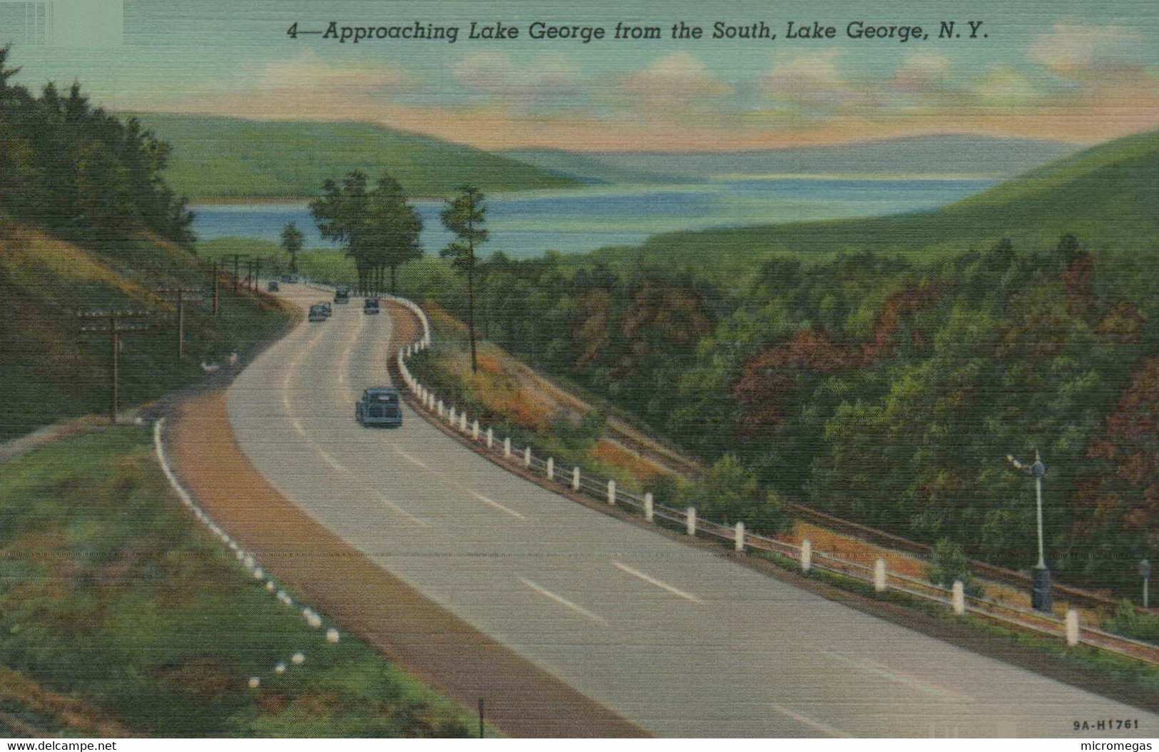 Approaching Lake George From The South, Lake George - Lake George