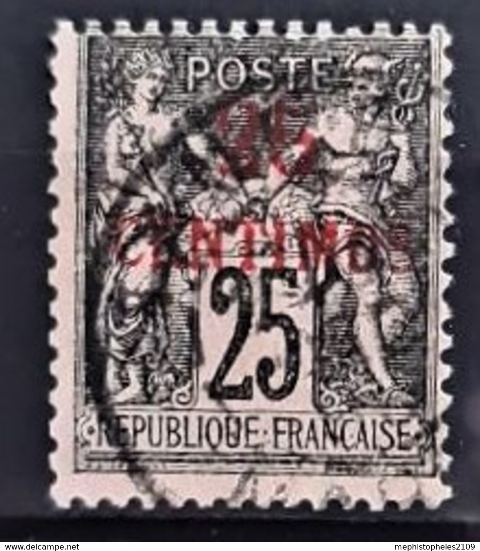 MAROC 1891/1900 - Canceled - YT 5 - 25c - Oblitérés