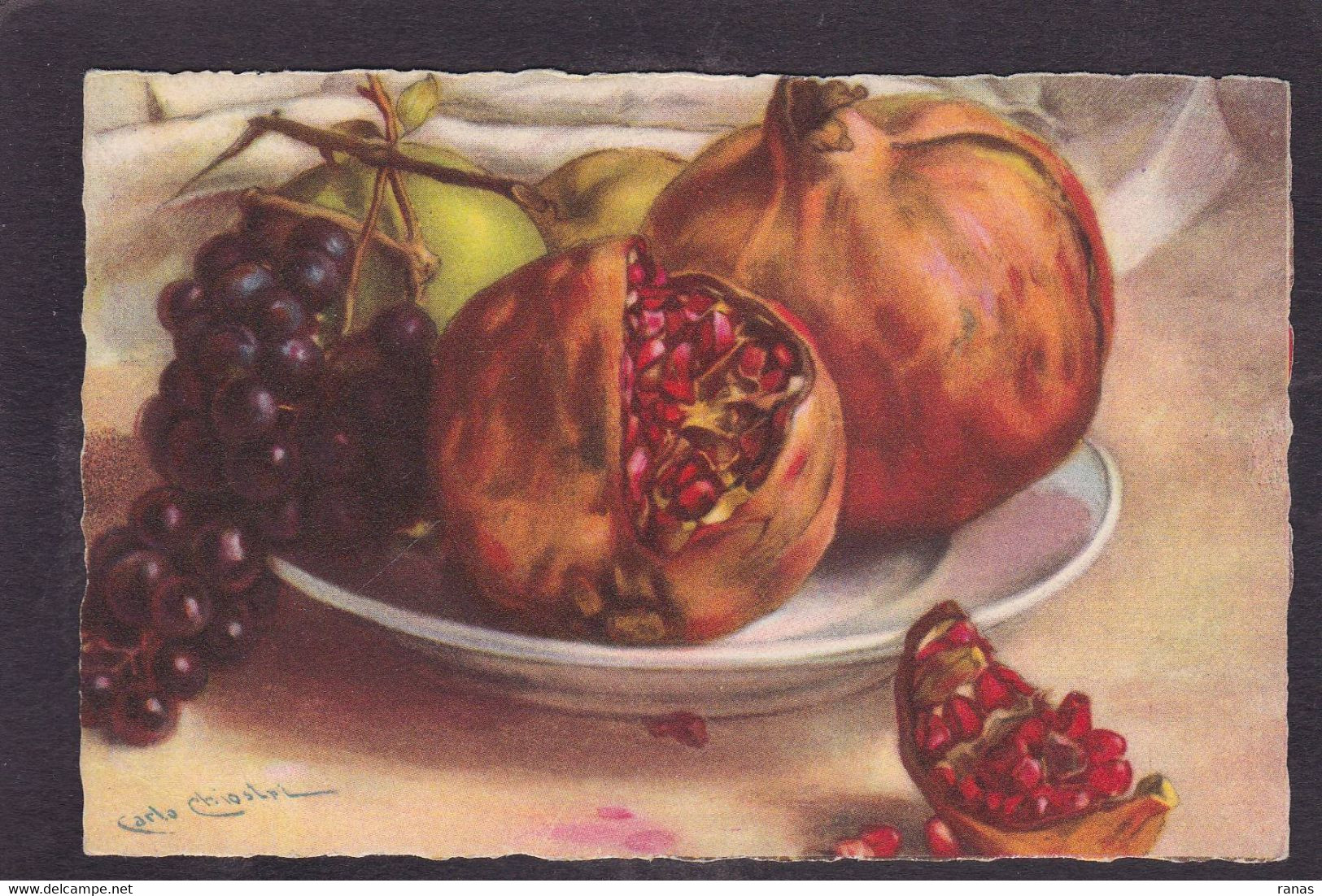 CPA CHIOSTRI Carlo Illustrateur Italien Italie Non Circulé Fruits - Chiostri, Carlo