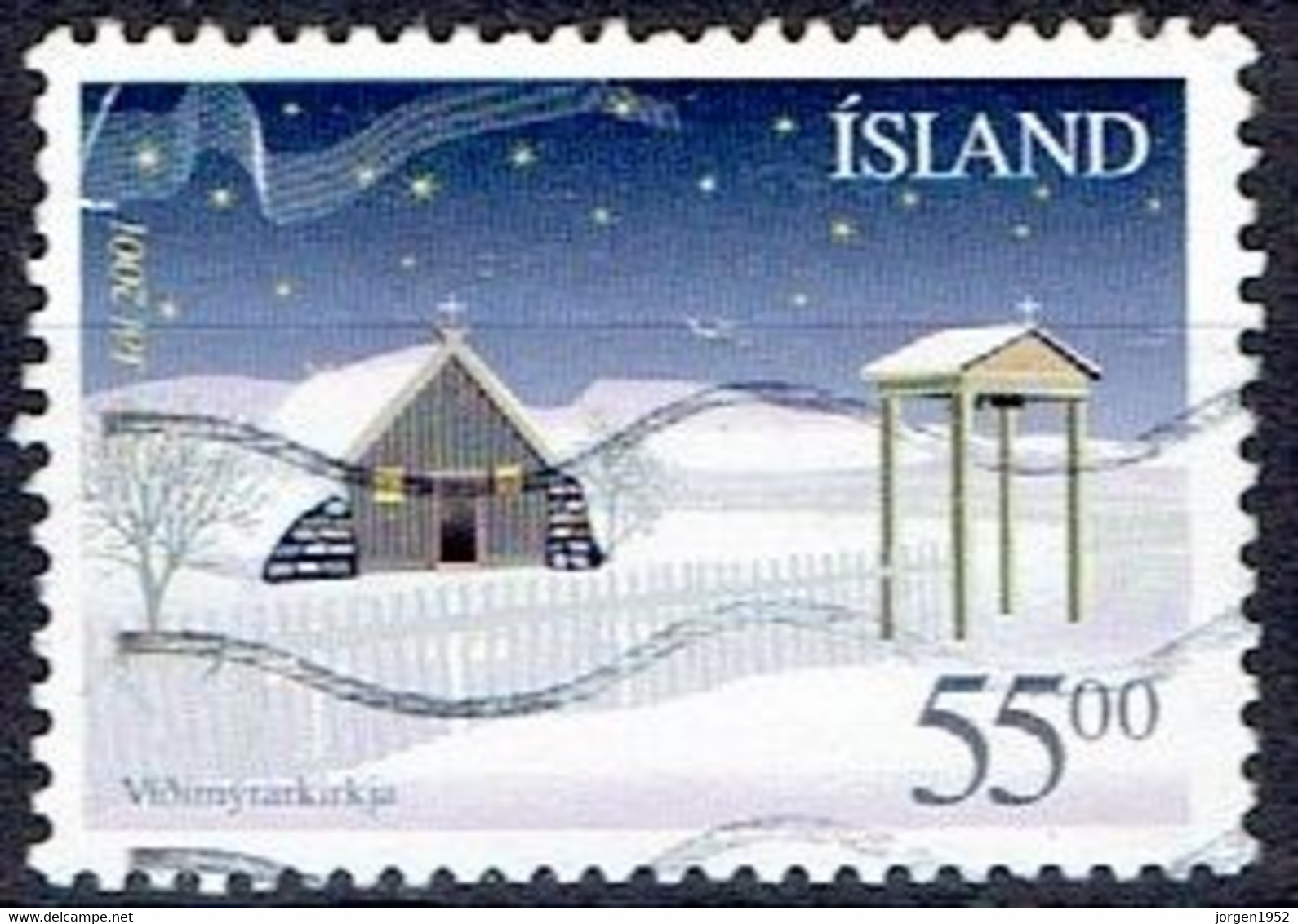 ICELAND # FROM 2001 STAMPWORLD 998 - Gebruikt