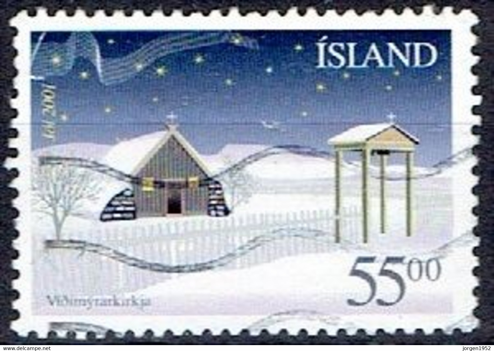 ICELAND # FROM 2001 STAMPWORLD 998 - Usati