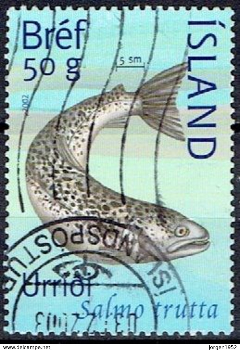 ICELAND # FROM 2002 STAMPWORLD 1012 - Usati