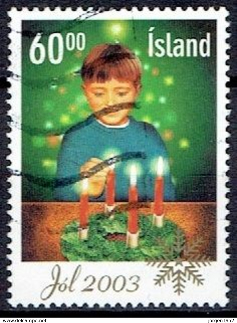 ICELAND # FROM 2003 STAMPWORLD 1047 - Used Stamps