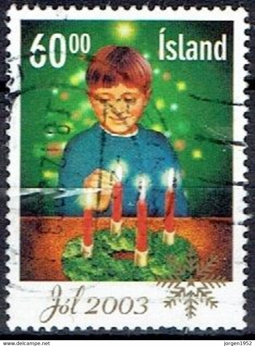 ICELAND # FROM 2003 STAMPWORLD 1047 - Used Stamps