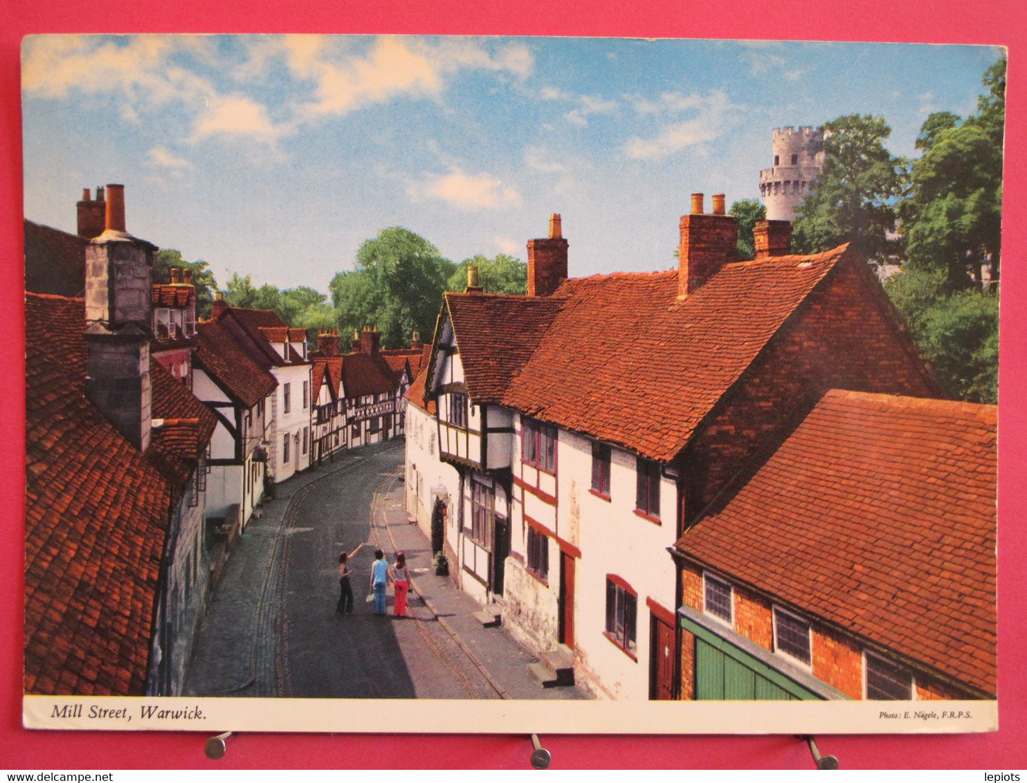 Visuel Très Peu Courant - Angleterre - Warwick - Mill Street - R/verso - Warwick