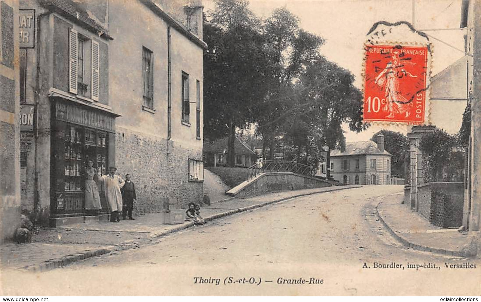 Thoiry           78            Grande Rue      Commerce . Produits  Félix Potin              (voir Scan) - Thoiry