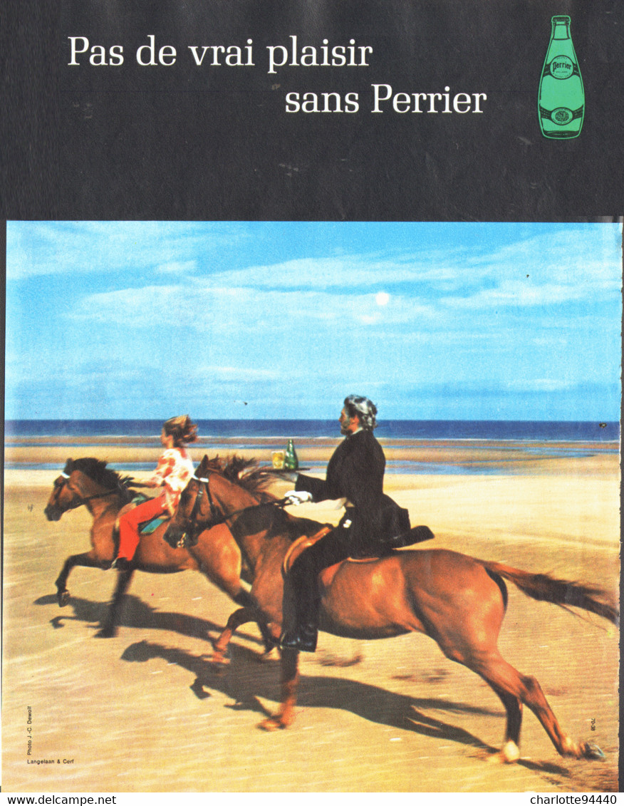 PUB  " PERRIER "    1971  (11) - Perrier