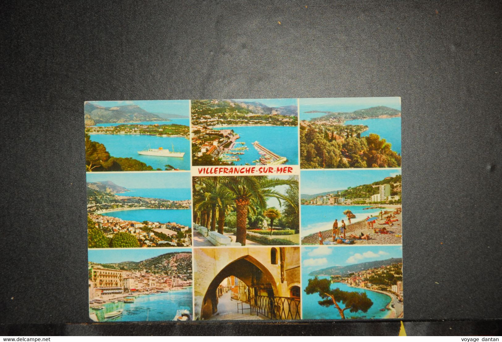 CP, 06, SOUVENIR DE VILLEFRANCHE SUR MER,  Multi Vues - Villefranche-sur-Mer