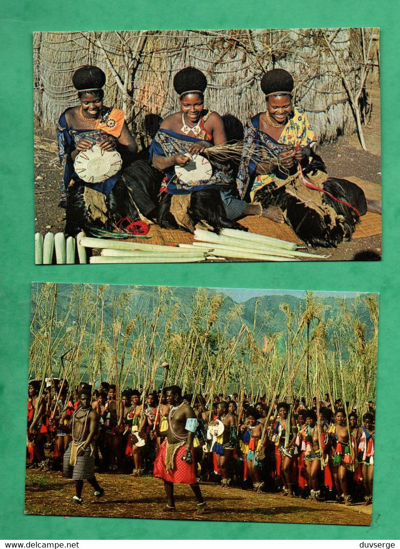 Swaziland 2 Postcards - Swasiland