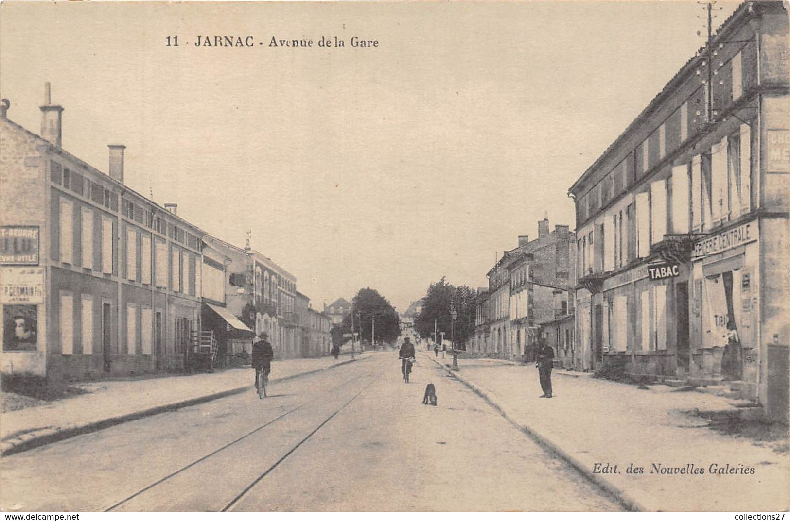 16-JARNAC- AVENUE DE LA GARE - Jarnac