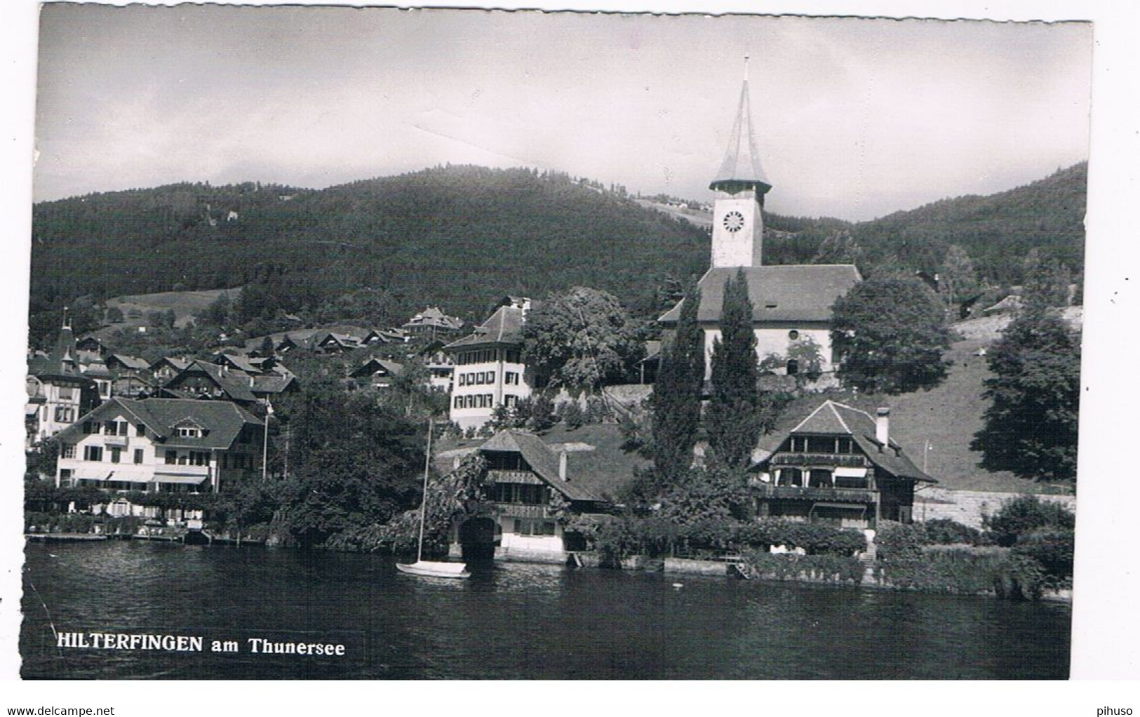 CH-6356   HILTERFINGEN : Am Thunersee - Hilterfingen